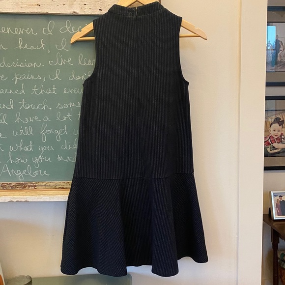 LOFT Mock Neck Drop Waist Dress Sz Small - Picture 4 of 6